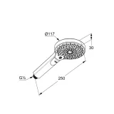 sluchawka-prysznicowa-czarna-kludi-dive-ksztalt-okragly