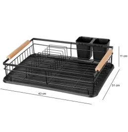 suszarka-do-naczyn-ociekacz-na-talerze-sztucce-metalowa-czarna-43x31x11-cm
