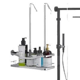 polka-prysznicowa-bestdon-bez-wiercenia-stal-nierdzewna-czarna-24-cm