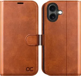 ocase-etui-skorzane-do-iphone-16-z-klapka-stojak-portfel-rfid-jasny-braz