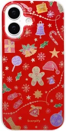 scorpify-etui-magsafe-do-iphone-17-mocne-czerwone-z-akcentami-swiatecznymi