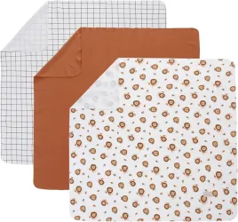 3x-kocyk-do-przewijania-90x90-cm-bawelna-lew-miracle-baby
