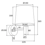 kinkiet-1x15w-smietankowy-ciemny-mosiadz-argon-kolor-zloty