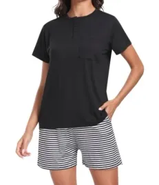 pizama-krotka-miekka-oddychajaca-z-kieszeniami-czarna-r-xxl