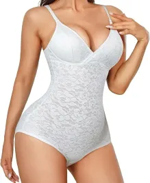 body-modelujace-koronkowe-biale-m