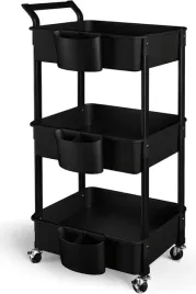 mobilny-wozek-z-kolkami-organizer-czarny