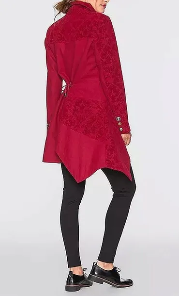 rainbow-krotki-plaszcz-czerwony-32-marka-bez-marki