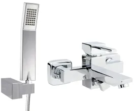 bateria-wannowo-prysznicowa-jednouchwytowa-scienna-hydroland-caro-srebrny