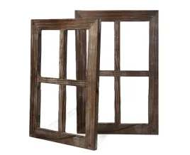 ramki-rustykalne-drewniane-ze-szprosami-vintage-brazowe-2-sztuki-40x28cm