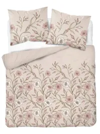 posciel-flanelowa-flanela-220x200-kwiaty-bezowa-gruba-160-g