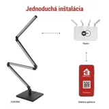 lampa-stojaca-led-175-cm-ciepla-biel-rgb-ic-wifi-czarna-zcw34br-gosmart-rodzaj-gwintu-zintegrowane-zrodlo-led-moc-20-w