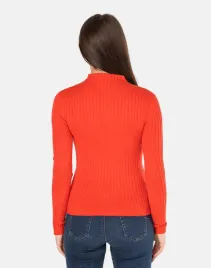 golf-damski-megitarnow-czerwony-wiskoza-dlugi-rekaw-uniwersalny