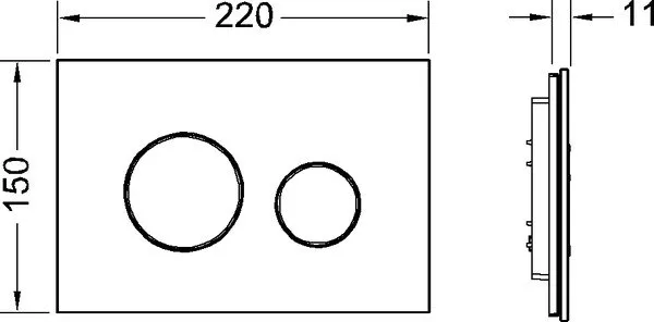 przycisk-splukujacy-do-wc-szklo-biale-tece-loop-waga-z-opakowaniem-2-kg