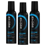 3x-pianka-do-wlosow-wieksza-objetosc-mocna-250ml-marka-syoss