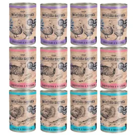 wiejska-zagroda-mokra-karma-dla-kota-mix-smakow-12x-400g