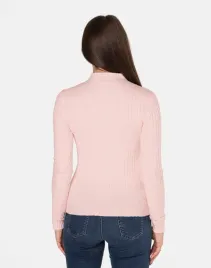 golf-damski-megitarnow-rozowy-dlugi-rekaw-wiskoza-uniwersalny