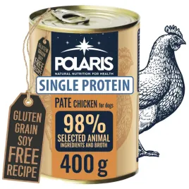 mokra-karma-dla-psa-polaris-pasztet-z-kurczakiem-puszka-400g-monobialkowa