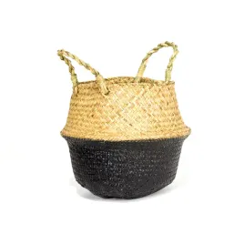 kosz-uniwersalny-trawa-morska-czarny