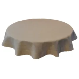 obrus-na-stol-okragly-bezowy-uniwersalny-jedeka-natura-140-cm