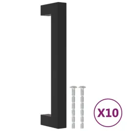 uchwyty-do-szafek-10-szt-czarne-128-mm-stal-nierdzewna