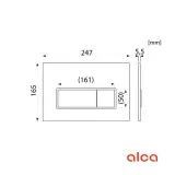 przycisk-splukujacy-do-wc-alca-thin-waga-z-opakowaniem-0-33-kg