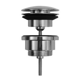 korek-z-przelewem-klik-klak-okragly-duravit-srebrny