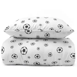 komplet-poscieli-detexpol-140x200-cm-pilka-nozna-football-biala-bawelna-100