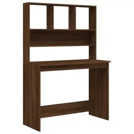 biurko-z-polkami-brazowy-dab-102x45x148-cm