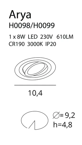 oczka-okragly-maxlight-czarny-dlugosc-wysokosc-4-8-cm