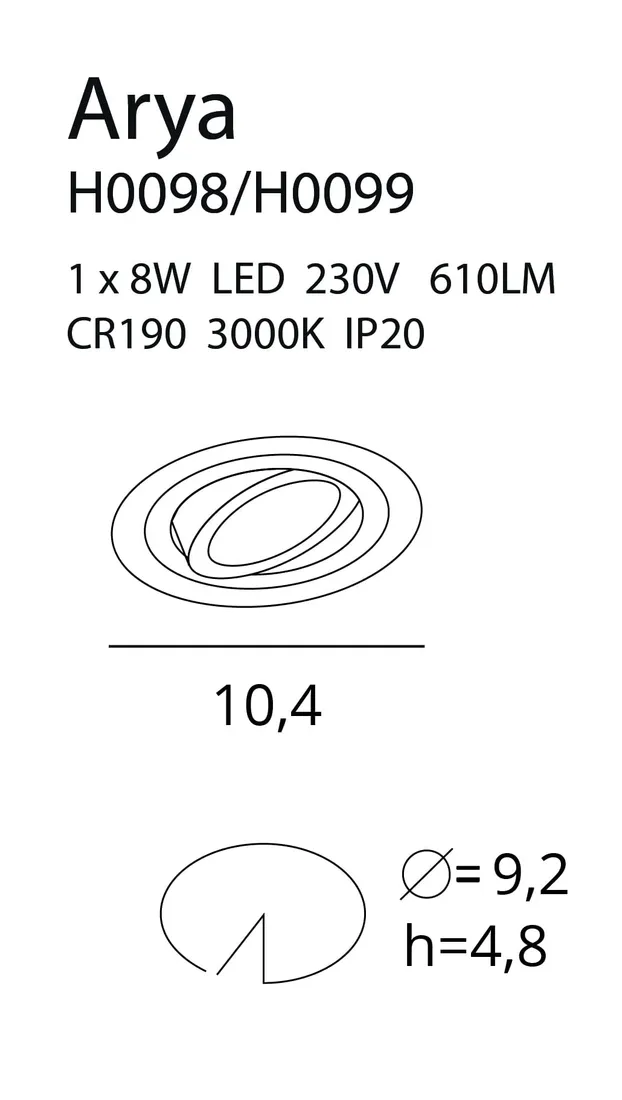 oczka-okragly-maxlight-czarny