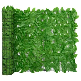 parawan-balkonowy-zielone-liscie-400x100-cm