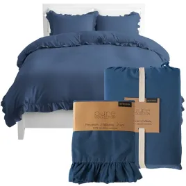 posciel-z-falbana-bawelniana-boho-denim-pure-collection-premium-160x200cm