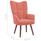 fotel-rozowy-obity-aksamitem