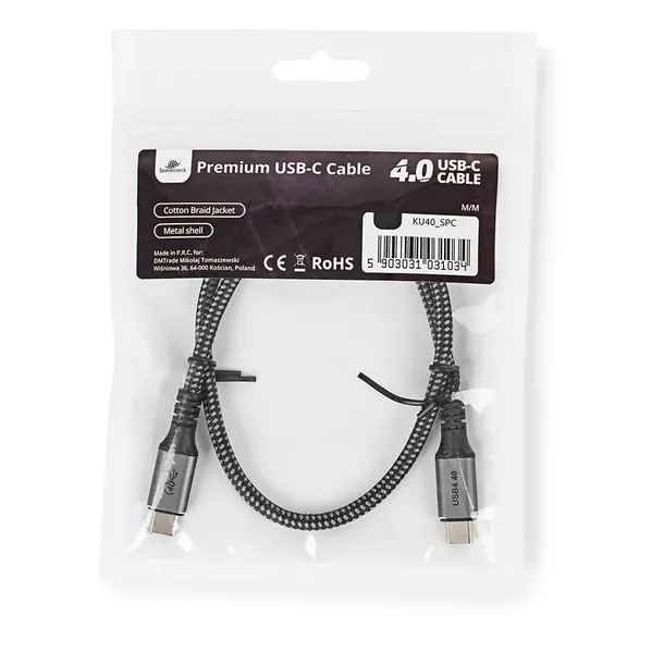 kabel-usb-c-4-0-40gbit-s-spacetronik-spc010-1m-kolor-szary-konstrukcja-oplot