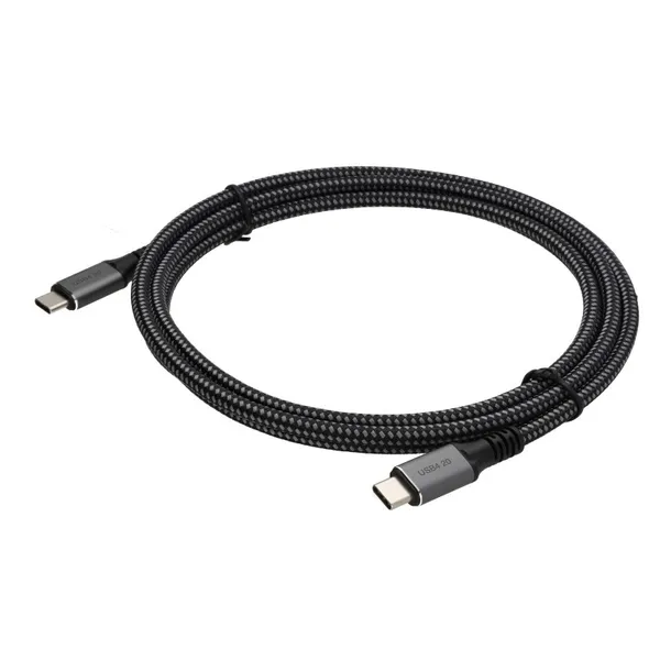 kabel-usb-c-4-0-40gbit-s-spacetronik-spc010-1m-kolor-szary-zlacza-usb-typ-c-usb-typ-c