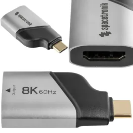 adapter-gniazdo-male-usb-c-na-hdmi-8k-plugandplay-spacetronik-przejsciowka