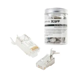 przelotowy-wtyk-sieciowy-pass-through-rj45-cat-7-ftp-spacetronik-50-sztuk