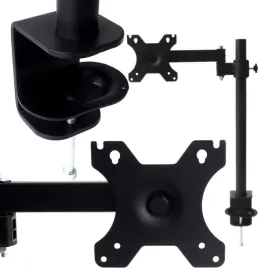 uchwyt-do-monitora-biurkowy-regulowany-pivot-wysiegnik-10-32-vesa-100x100