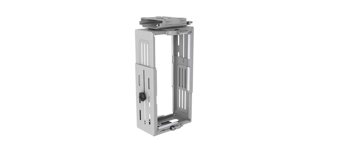 uchwyt-na-komputer-pc-regulowany-spb-101g-podwieszany-pod-biurko-szary-waga-z-opakowaniem-23-kg