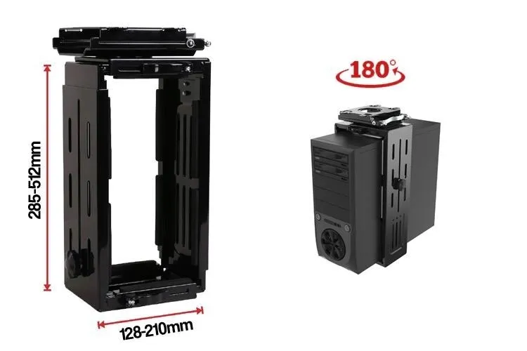 uchwyt-na-komputer-pc-regulowany-spb-101g-podwieszany-pod-biurko-szary-waga-z-opakowaniem-23-kg
