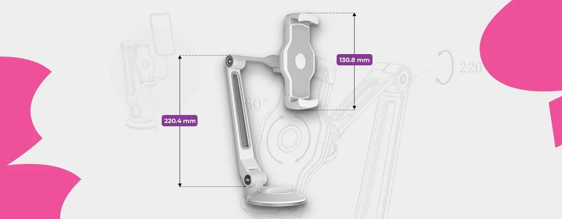 uchwyt-statyw-spacetronik-bialy