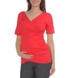 przyszla-mama-bluzka-ciazowa-krotki-rekaw-bez-wzoru-wiskoza-rozmiar-l-xl