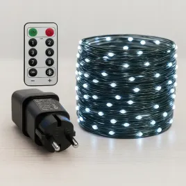 lampki-druciki-1000led-100m-zimnybialy-zielony-kabel-z-pilotem-na-prad-ip44