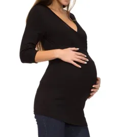 przyszla-mama-bluzka-ciazowa-rekaw-3-4-bez-wzoru-wiskoza-rozmiar-l-xl