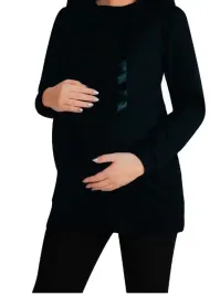 przyszla-mama-bluza-ciazowa-czarny-bez-wzoru-rozmiar-s-m
