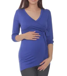 przyszla-mama-bluzka-ciazowa-rekaw-3-4-bez-wzoru-wiskoza-rozmiar-l-xl