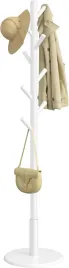 wieszak-stojacy-drewno-songmics-bialy