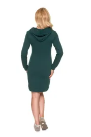 1712-sukienka-do-karmienia-kangurka-z-wiazaniem-butelkowy-zielony-xxl