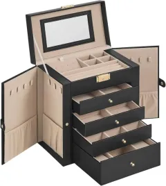 szkatulka-na-bizuterie-5-poziomow-z-4-szufladami-lustrem-wewnatrz-zamkiem