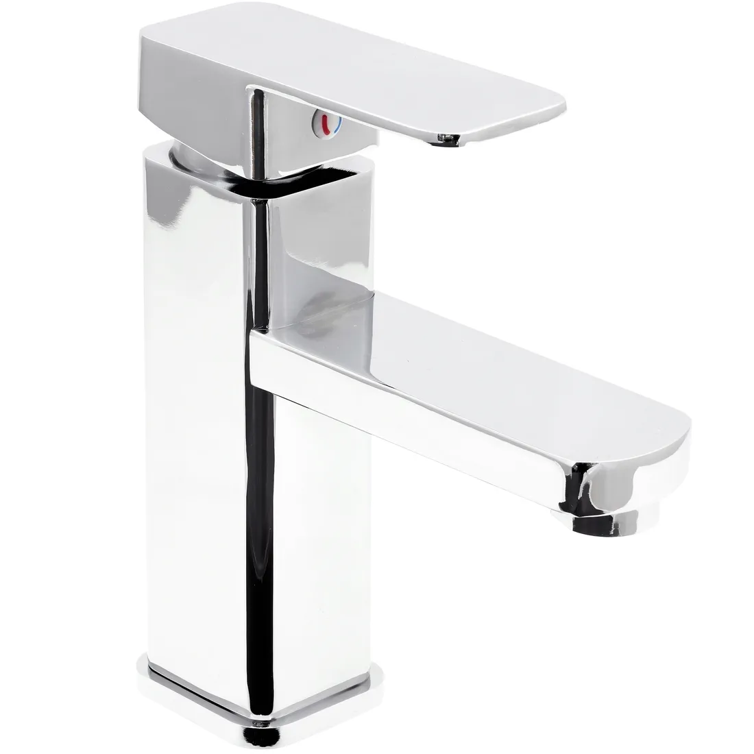 bateria-umywalkowa-stojaca-aqui-basic-srebrny